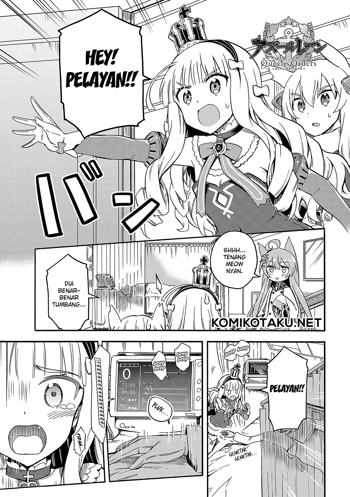 Baca Komik Azur Lane Queen's Orders Chapter 2 Gambar 1