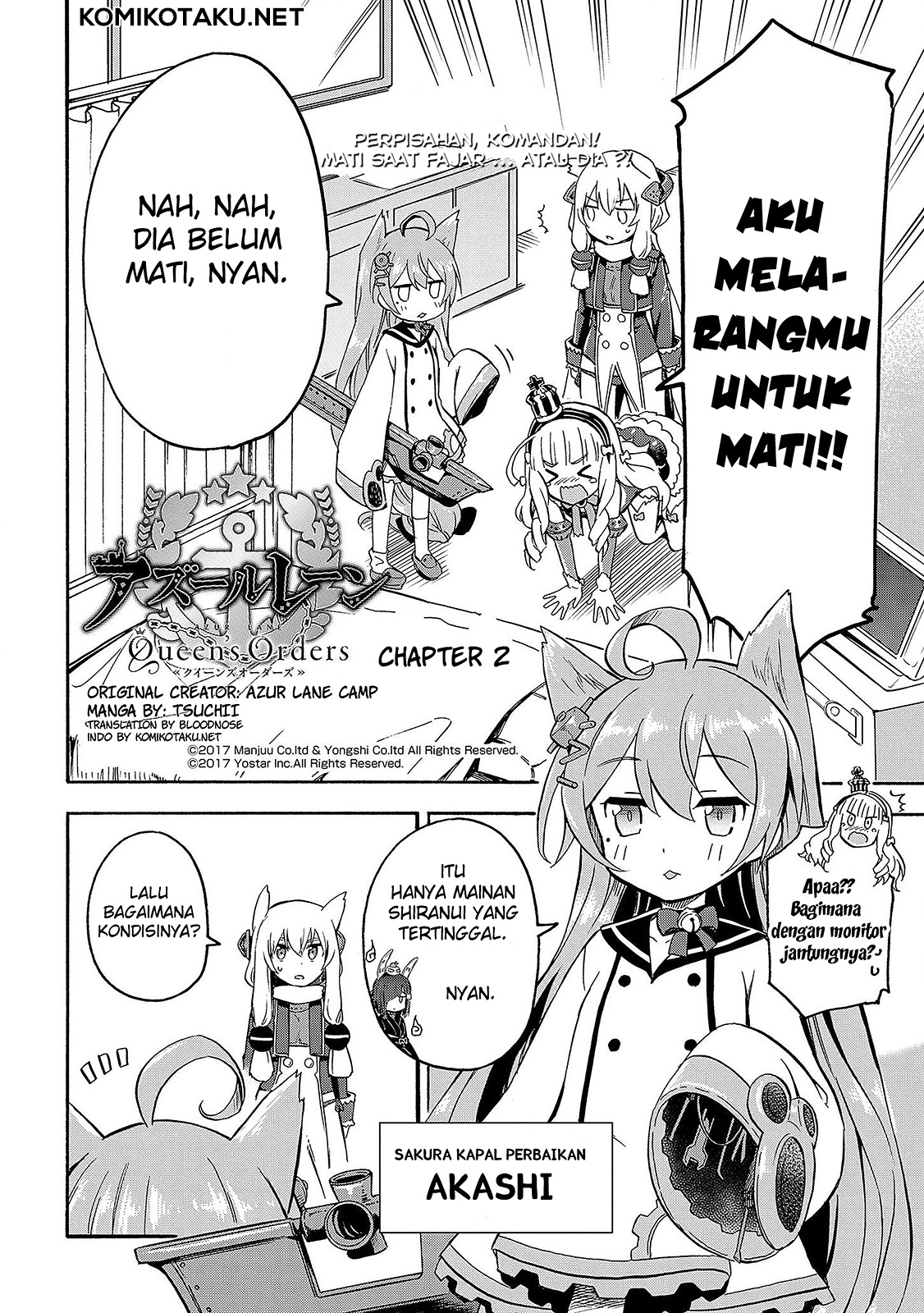 Baca Manga Azur Lane Queen's Orders Chapter 2 Gambar 2