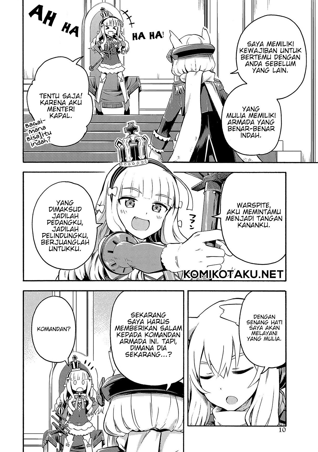 Azur Lane Queen's Orders Chapter 1 Gambar 4