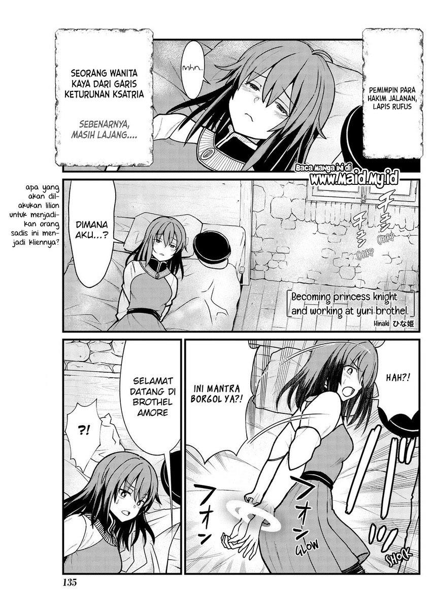 Baca Manga Becoming Princess Knight and Working at Yuri Brothel Chapter 5 Gambar 2