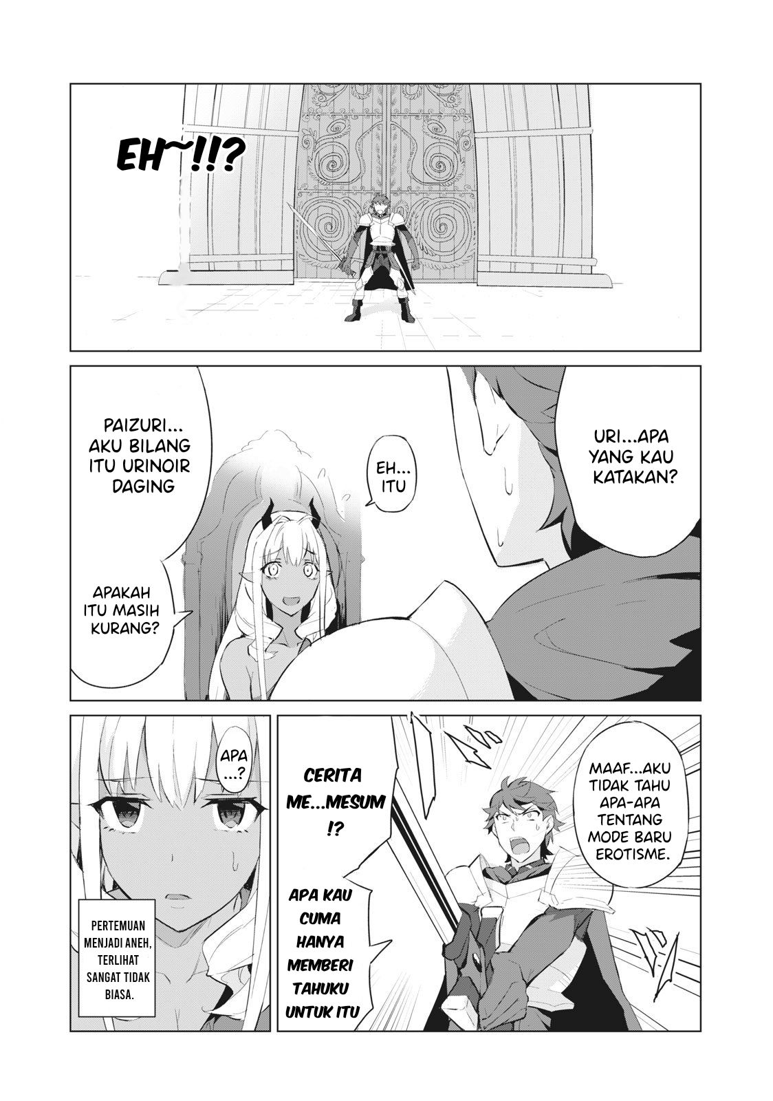 Biryuu Enshoutan ~Jikokouteikan ga Gekitei na Dragon-kyuu Bishoujo Maou o, Yuusha ga Icharabu de Taijisuru Ohanashi~ Chapter 1 Gambar 9