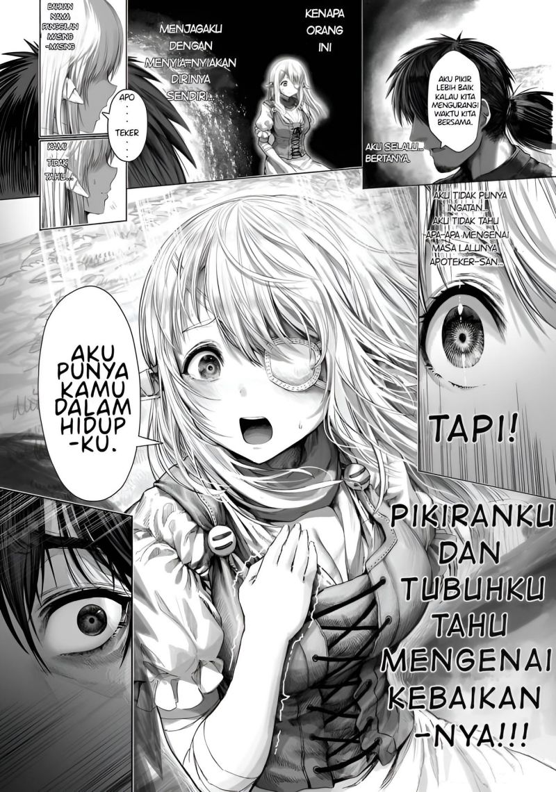 Baca Komik Boroboro no Elf-san o shiawaseni suru kusuri uri-san Chapter 49 Gambar 1