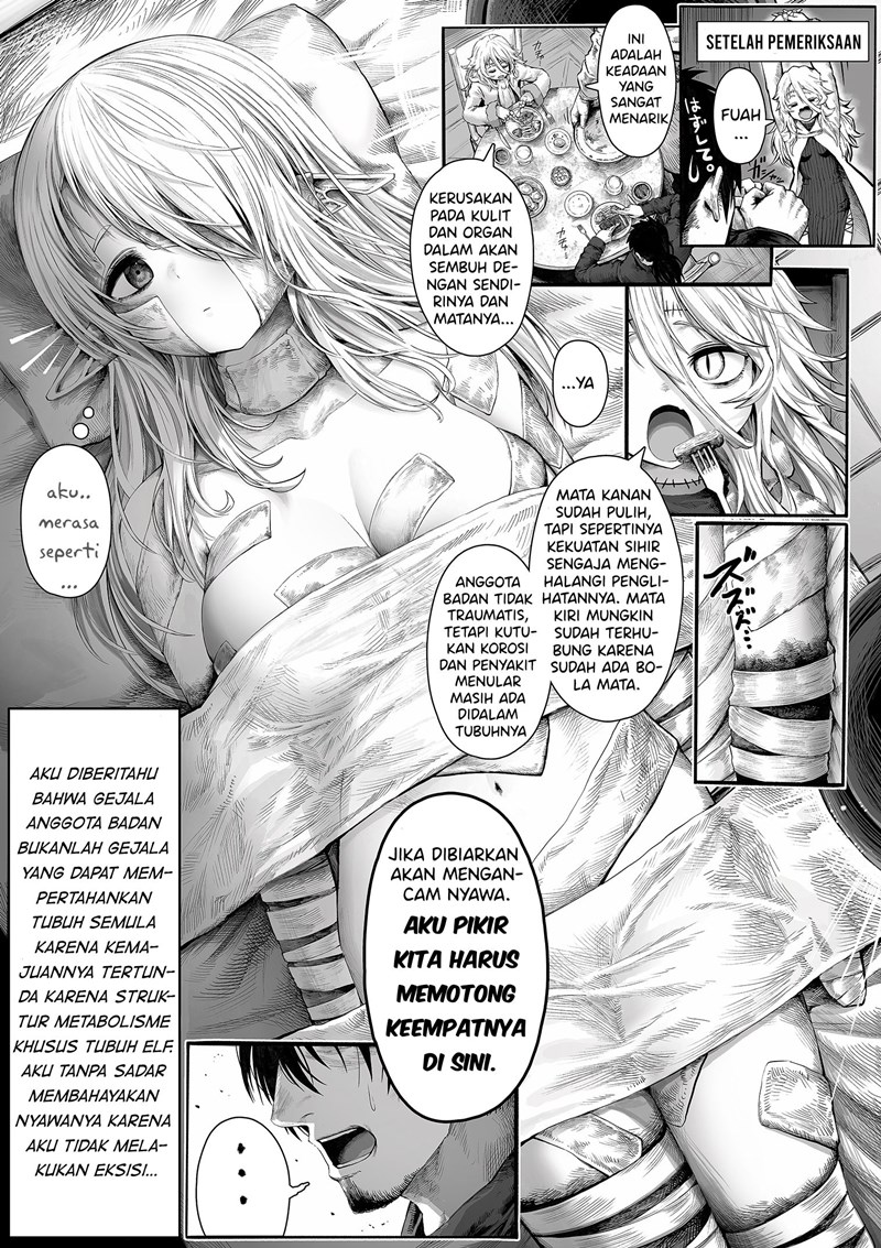 Baca Komik Boroboro no Elf-san o shiawaseni suru kusuri uri-san Chapter 34 Gambar 1