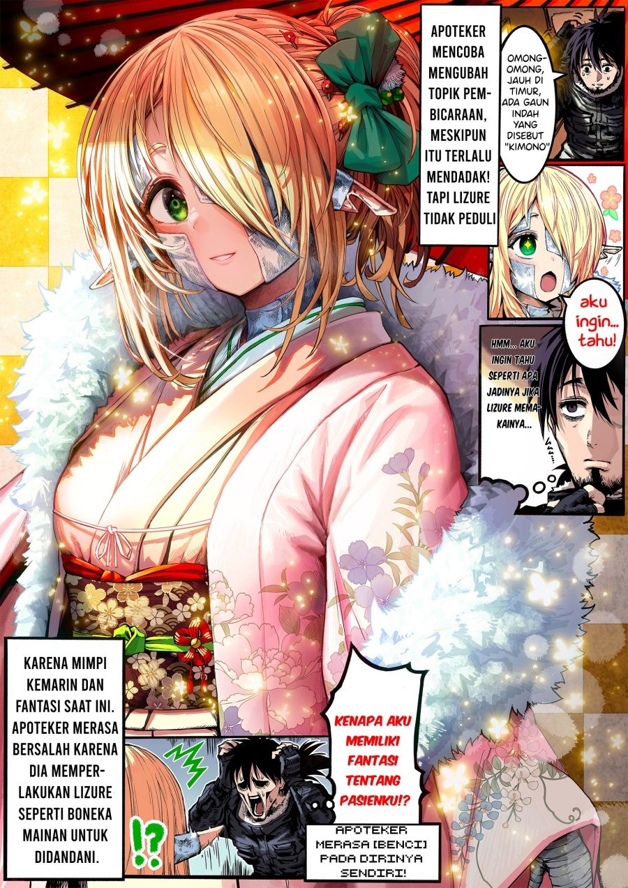 Baca Komik Boroboro no Elf-san o shiawaseni suru kusuri uri-san Chapter 29.6 Gambar 1