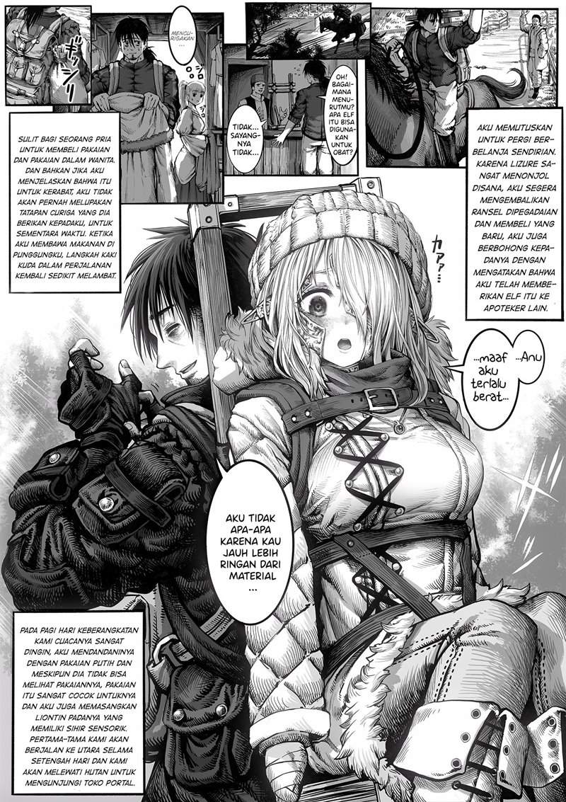 Baca Komik Boroboro no Elf-san o shiawaseni suru kusuri uri-san Chapter 23 Gambar 1