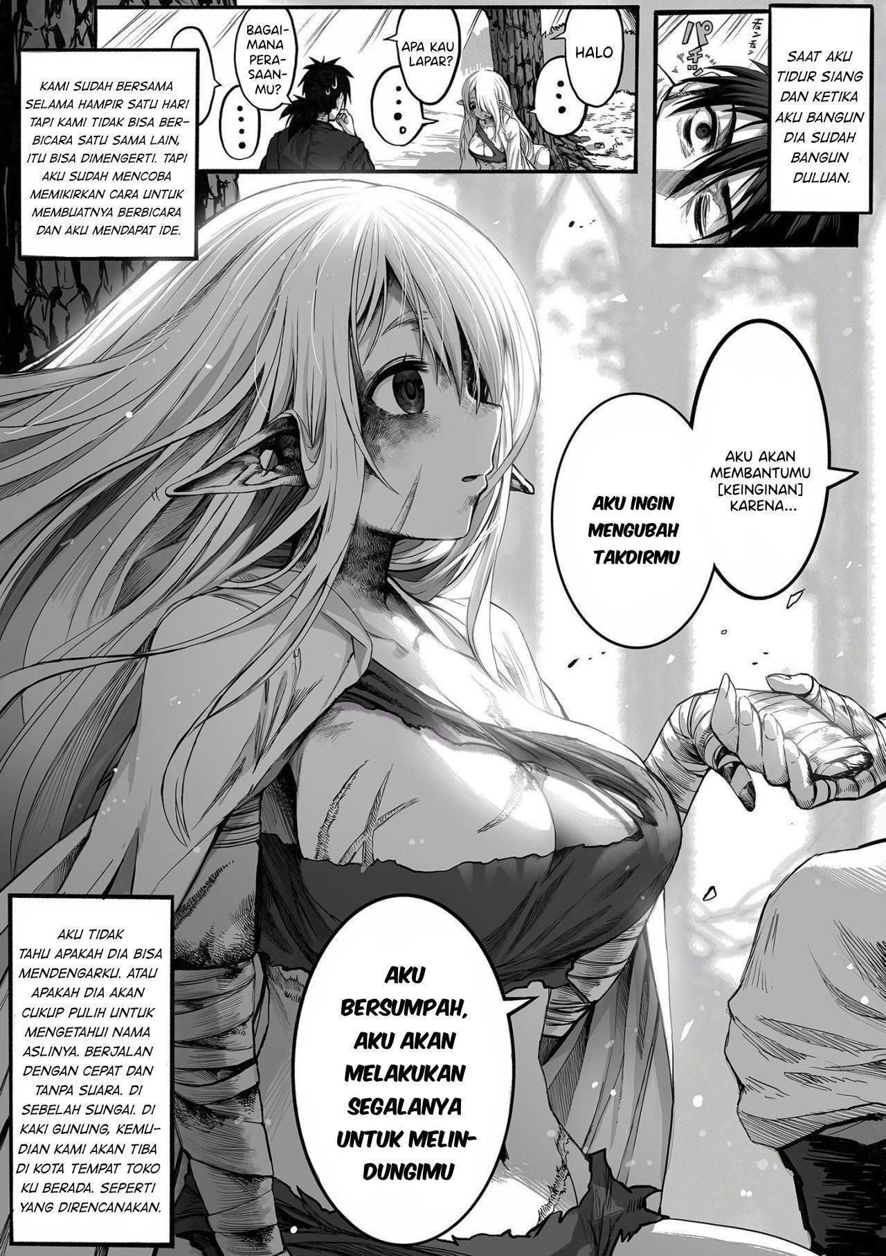 Baca Komik Boroboro no Elf-san o shiawaseni suru kusuri uri-san Chapter 8 Gambar 1