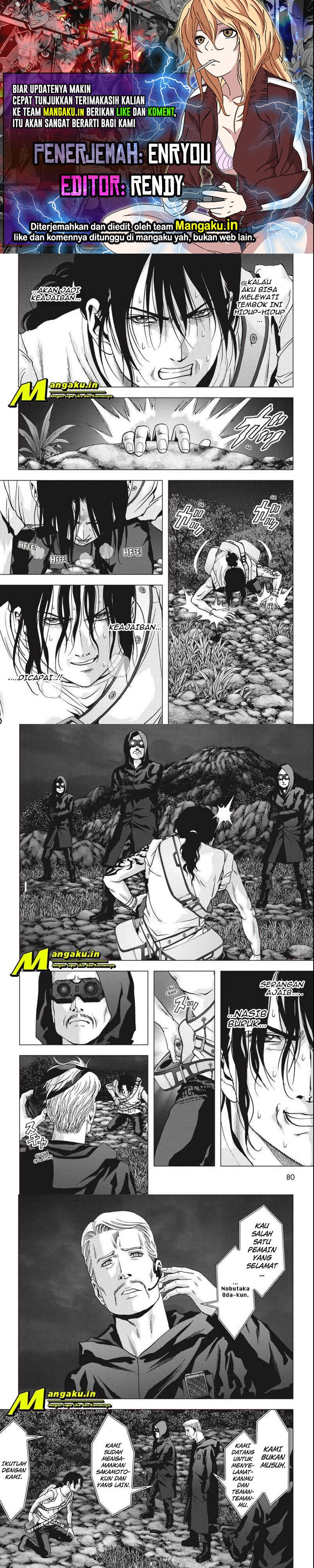 Baca Komik Btooom! Chapter 107.2 Gambar 1