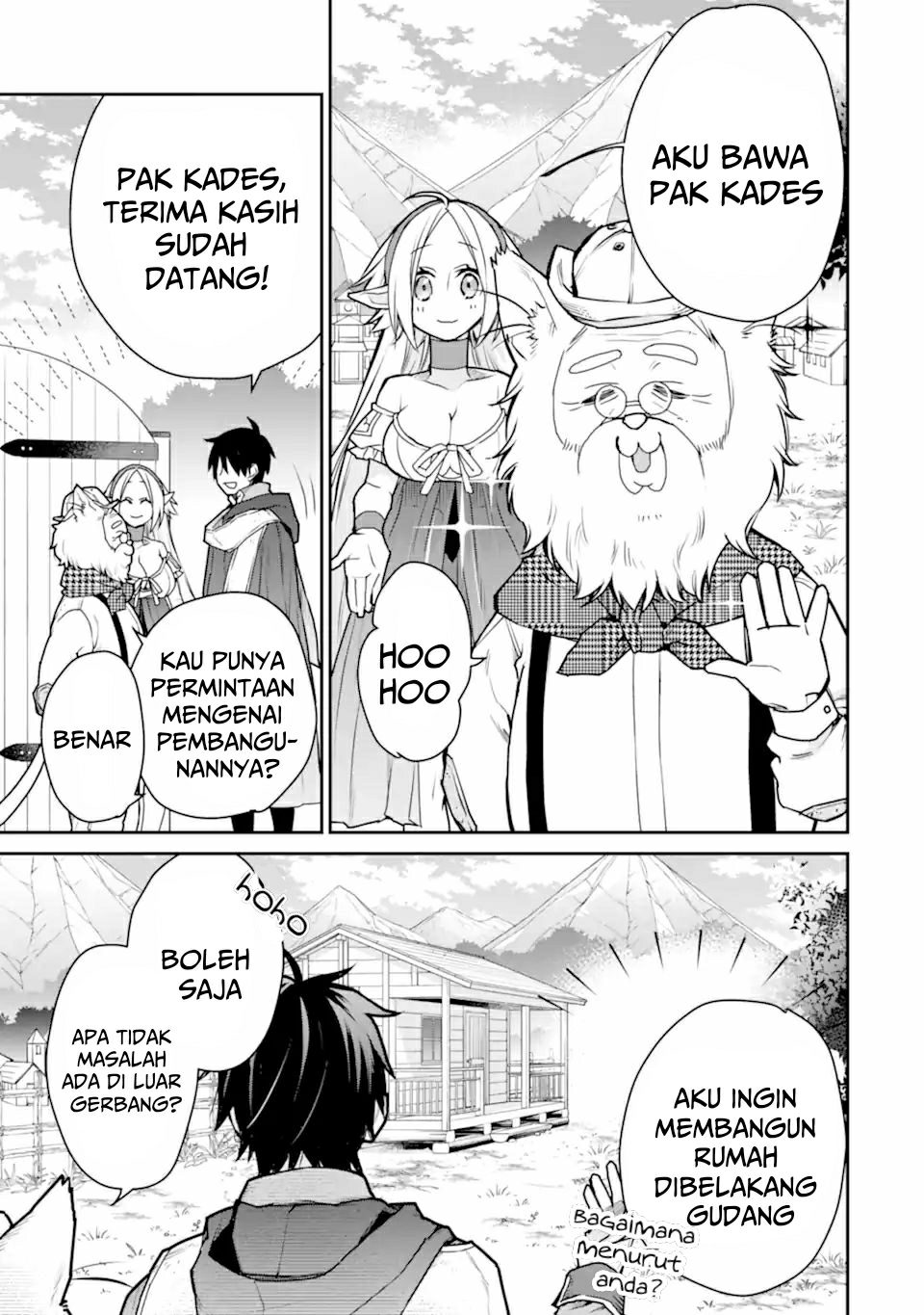 Saikyou no Madoshi. Hisa ni Ya wo Ukete Shimatta no de Inaka no Eihei ni Naru Chapter 27.1 Gambar 12