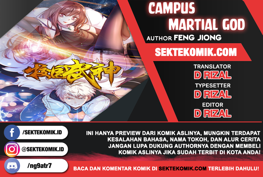 Baca Komik Campus Martial God Chapter 3 Gambar 1