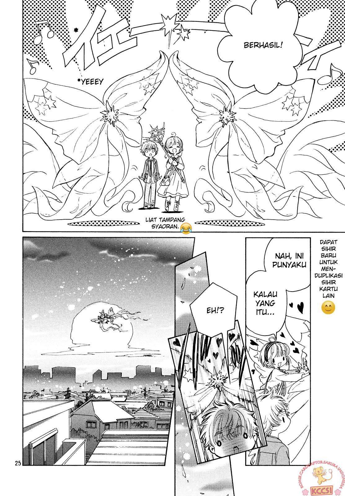 Cardcaptor Sakura Chapter 23 Gambar 24