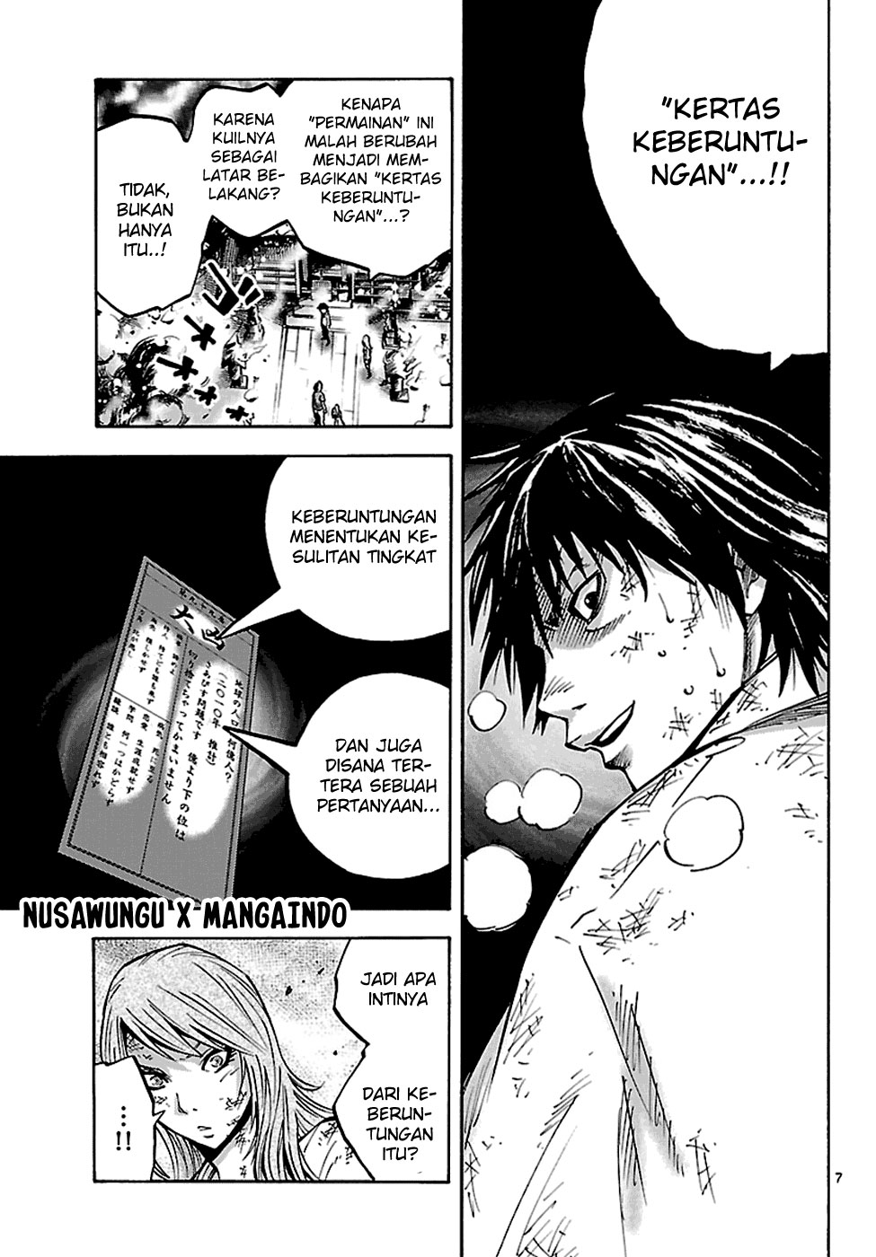 Alice in Borderland Chapter 3.5 Gambar 8