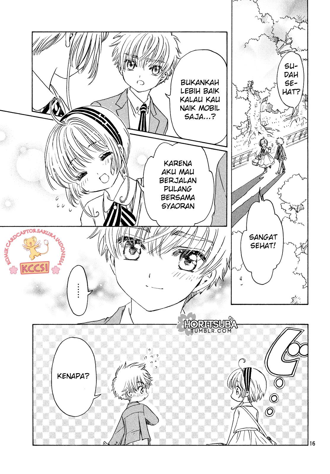 Cardcaptor Sakura – Clear Card Arc Chapter 23 Gambar 16