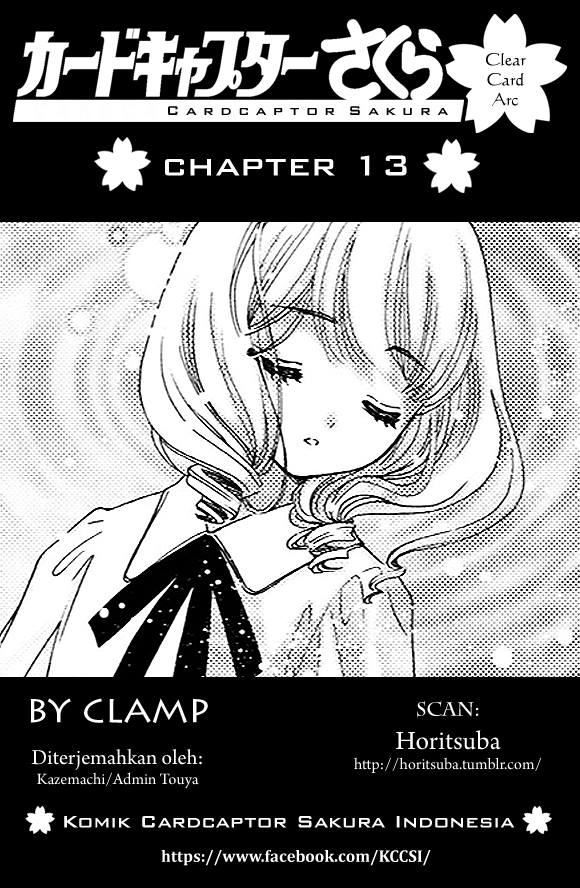 Baca Komik Cardcaptor Sakura – Clear Card Arc Chapter 13 Gambar 1