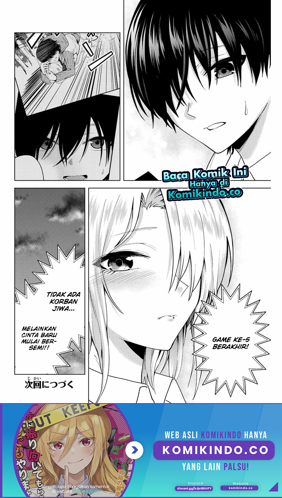 The Death Game Is All That Saotome-san Has Left Chapter 18 Gambar 17
