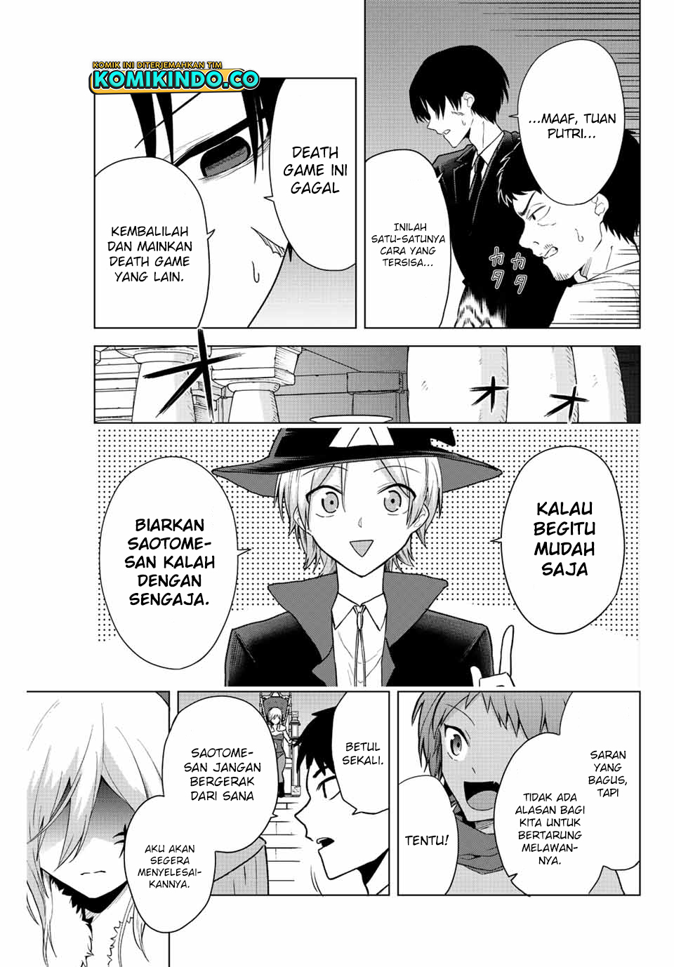 The Death Game Is All That Saotome-san Has Left Chapter 18 Gambar 4