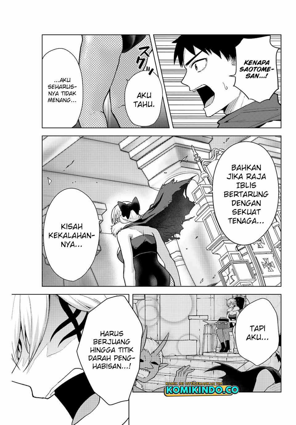 The Death Game Is All That Saotome-san Has Left Chapter 18 Gambar 6
