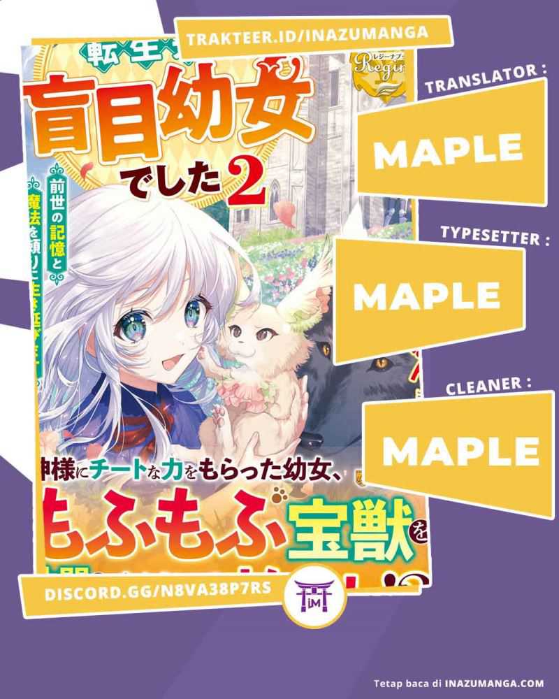 Baca Komik Tensei-saki wa Moumoku Youjo deshita: Zense no Kioku to Mahou wo Tayori ni Ikinobimasu Chapter 5 Gambar 1