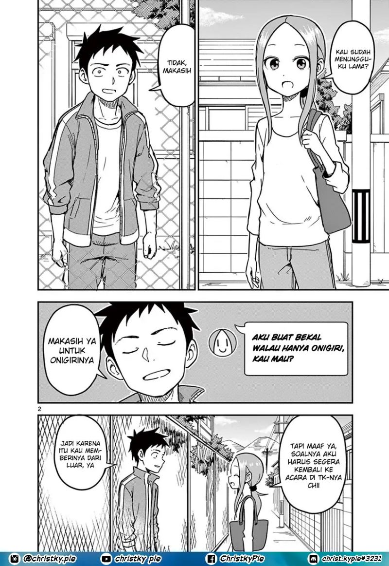 Baca Manga Karakai Jouzu no (Moto) Takagi-san Chapter 136 Gambar 2