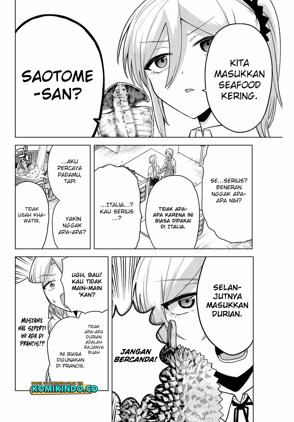 The Death Game Is All That Saotome-san Has Left Chapter 19 Gambar 11