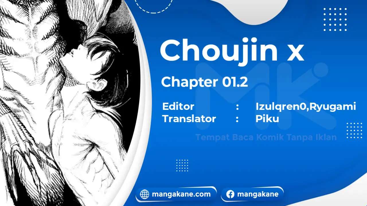 Baca Komik Choujin X Chapter 1.2 Gambar 1