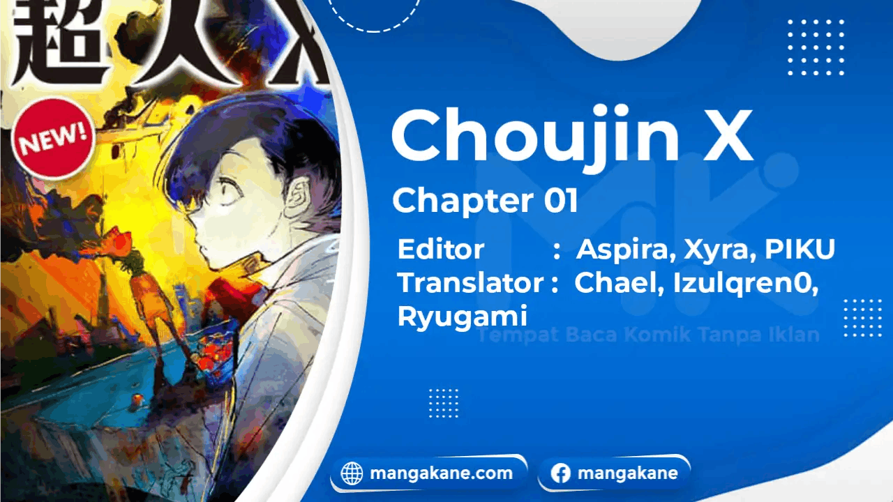 Baca Komik Choujin X Chapter 1.1 Gambar 1