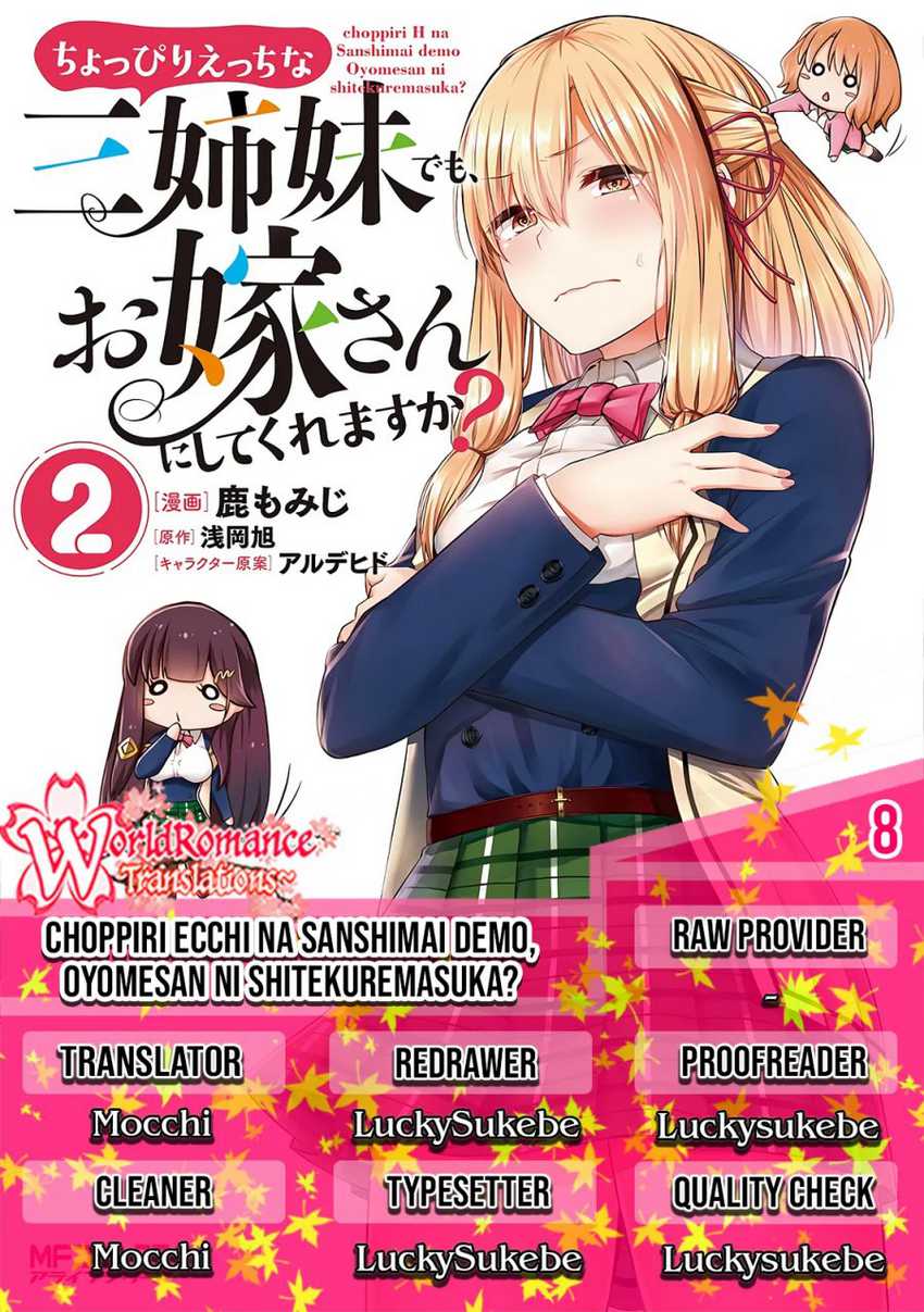 Baca Komik Could You Turn Three Perverted Sisters Into Fine Brides? Chapter 8 Gambar 1