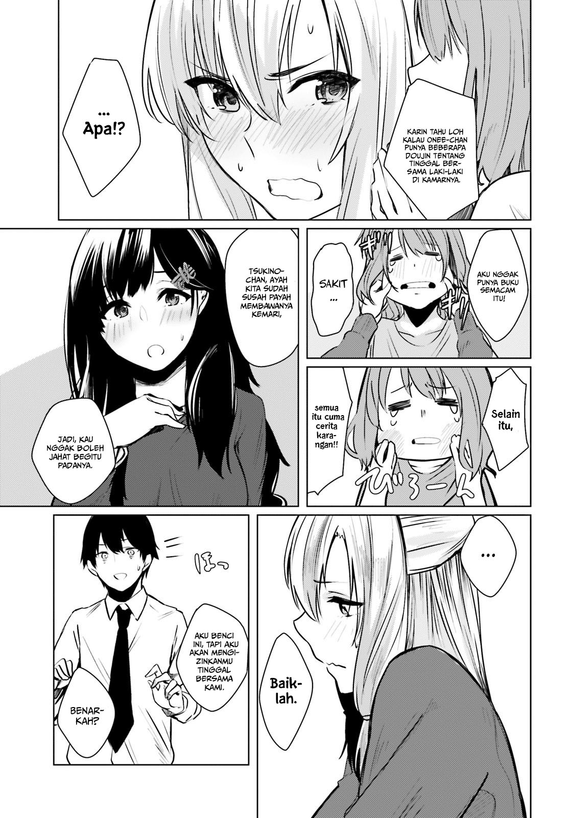 Could You Turn Three Perverted Sisters Into Fine Brides? Chapter 1 Gambar 28