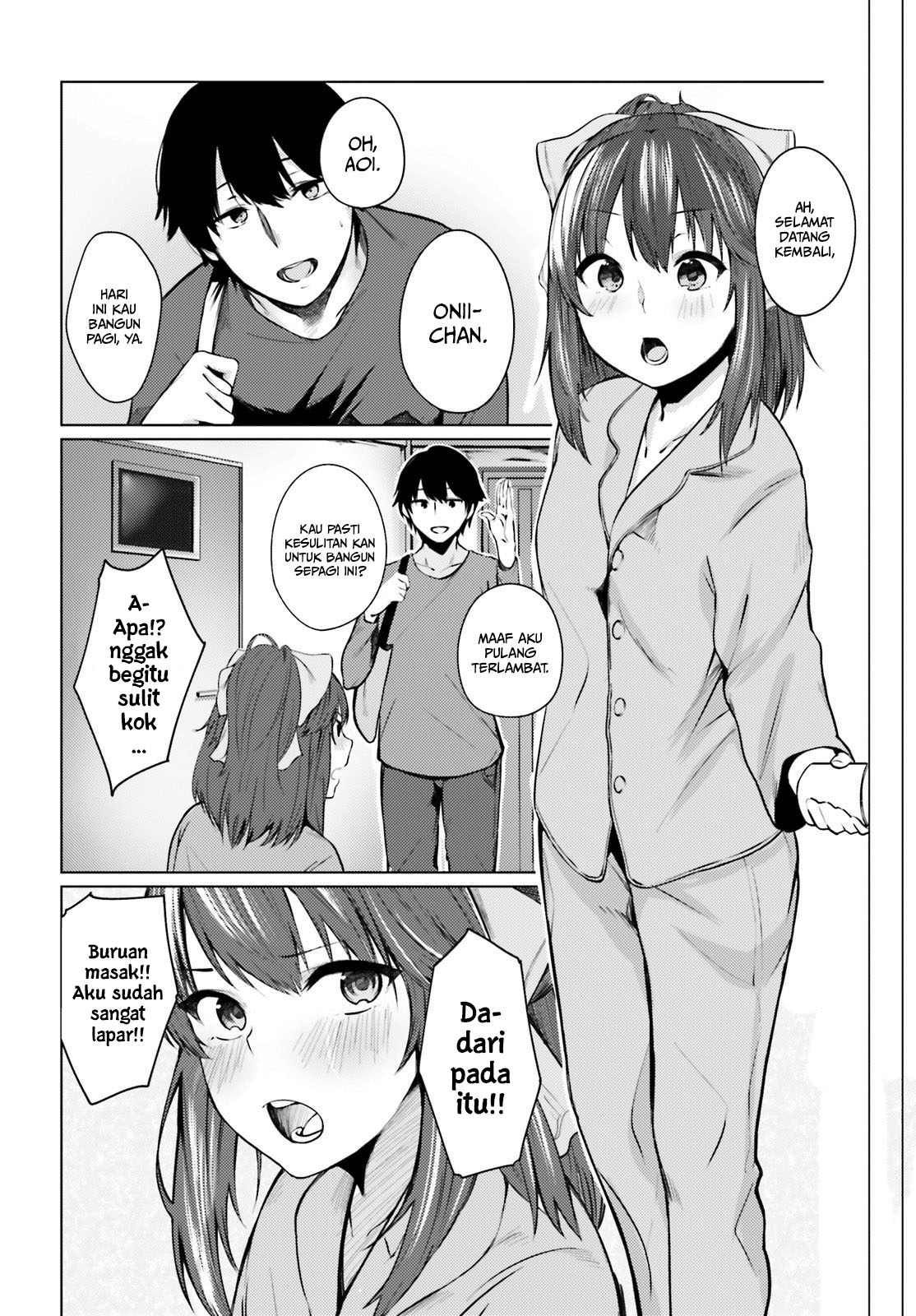 Could You Turn Three Perverted Sisters Into Fine Brides? Chapter 1 Gambar 5