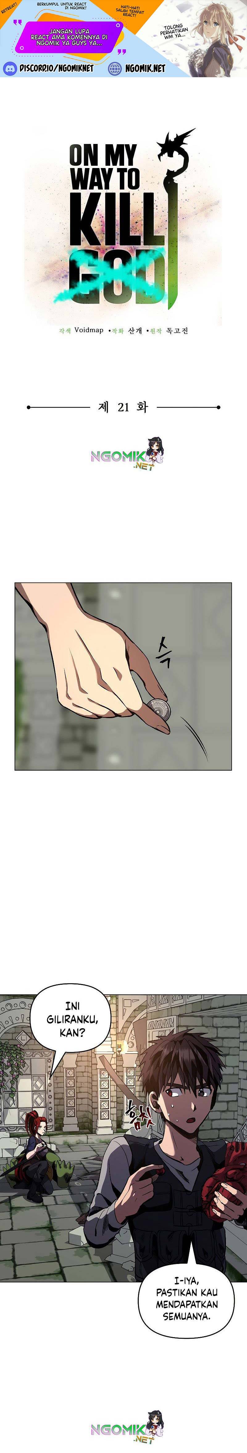 Baca Manhwa On My Way to Kill God  Chapter 21 Gambar 2