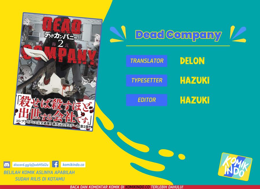 Baca Komik Dead Company Chapter 1 Gambar 1