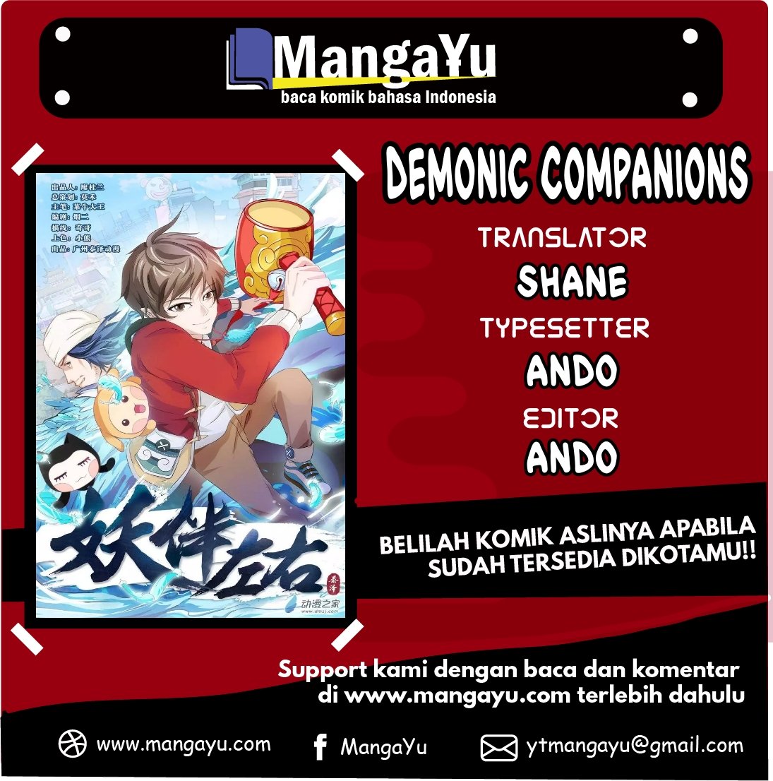 Baca Komik Demonic Companions Chapter 1 Gambar 1