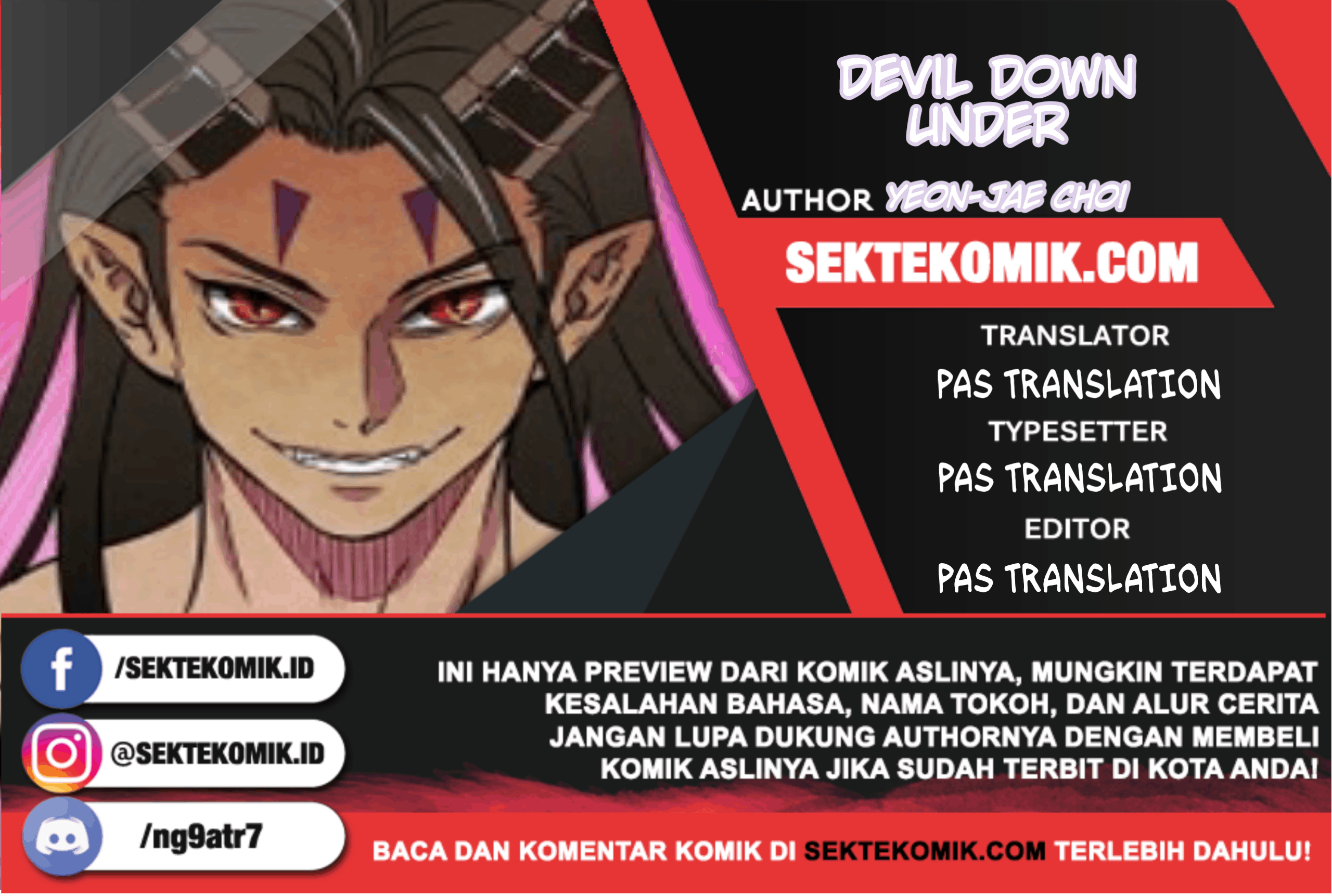 Baca Komik Devil Down Under Chapter 1 Gambar 1