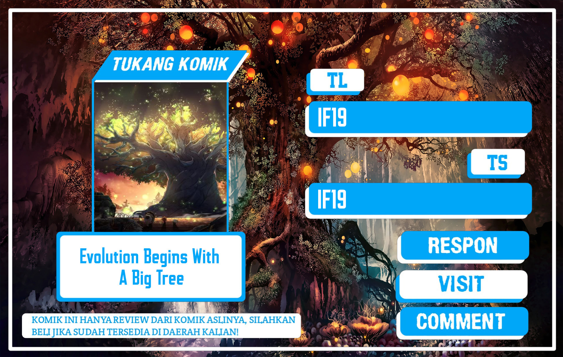 Baca Komik Evolution Begins With A Big Tree Chapter 13 Gambar 1