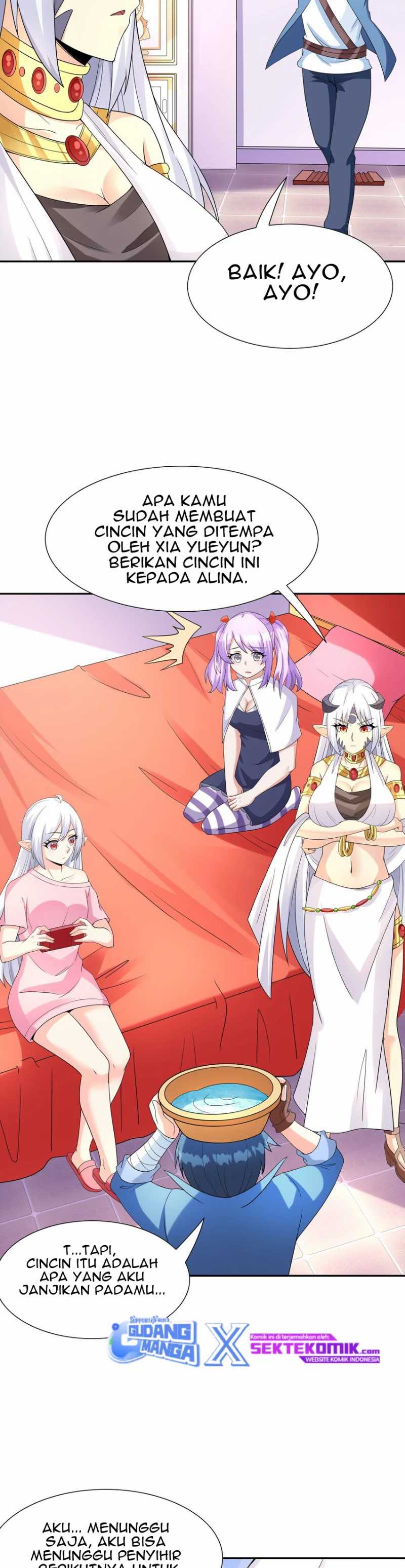 My Harem Is Entirely Female Demon Villains Chapter 43 Gambar 19