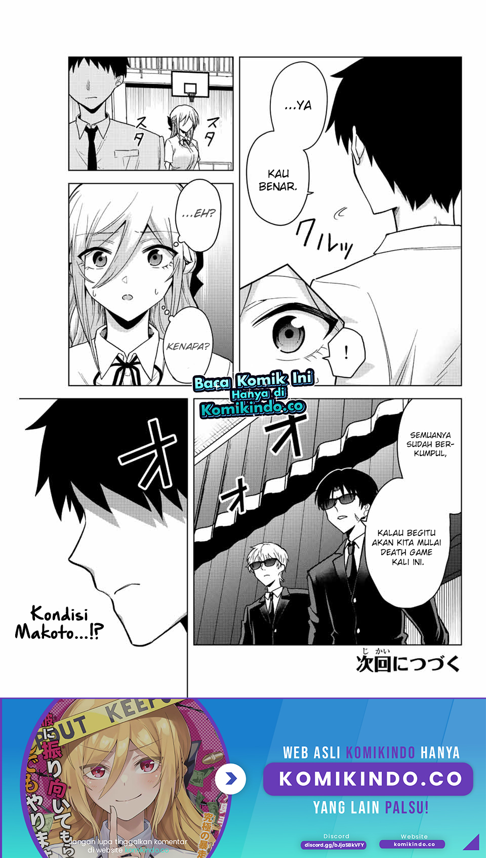 The Death Game Is All That Saotome-san Has Left Chapter 24 Gambar 16