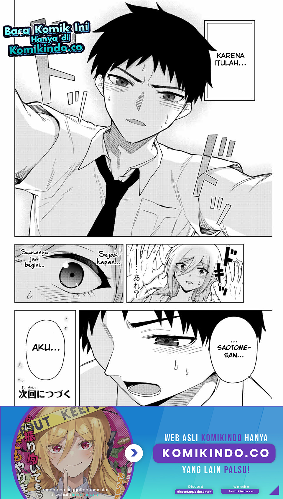 The Death Game Is All That Saotome-san Has Left Chapter 23 Gambar 15