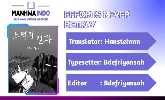 Baca Komik Efforts Never Betray Chapter 24 Gambar 1