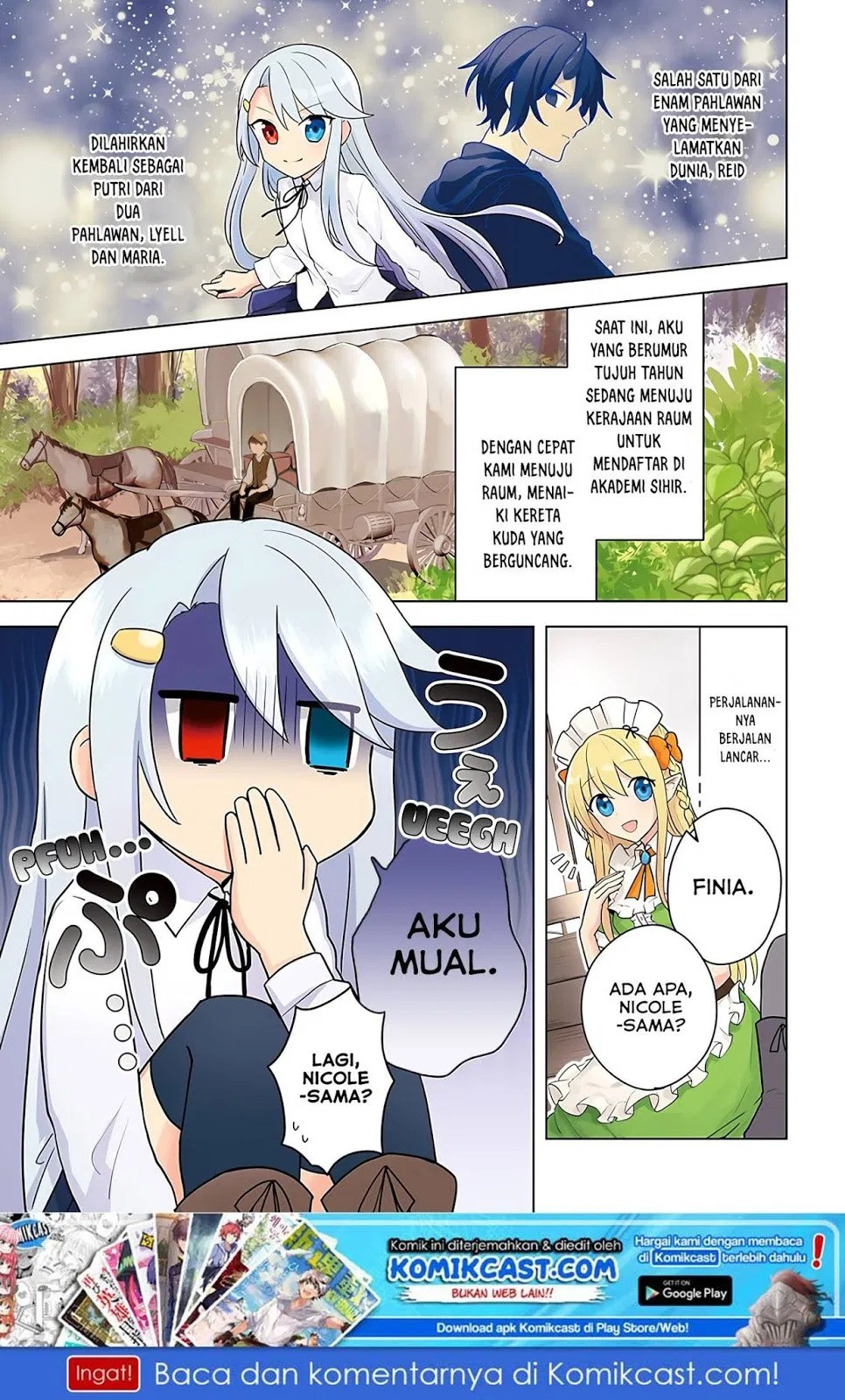 Baca Manga Eiyuu no Musume to Shite Umarekawatta Eiyuu wa Futatabi Eiyuu o Mezasu Chapter 7 Gambar 2