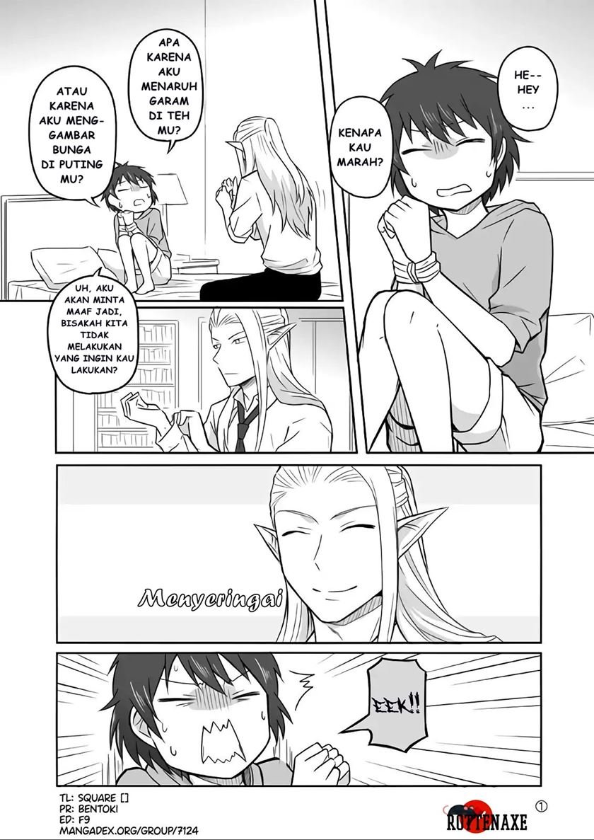 Baca Komik Elf Boyfriend & Boyish Girlfriend Chapter 10.1 Gambar 1