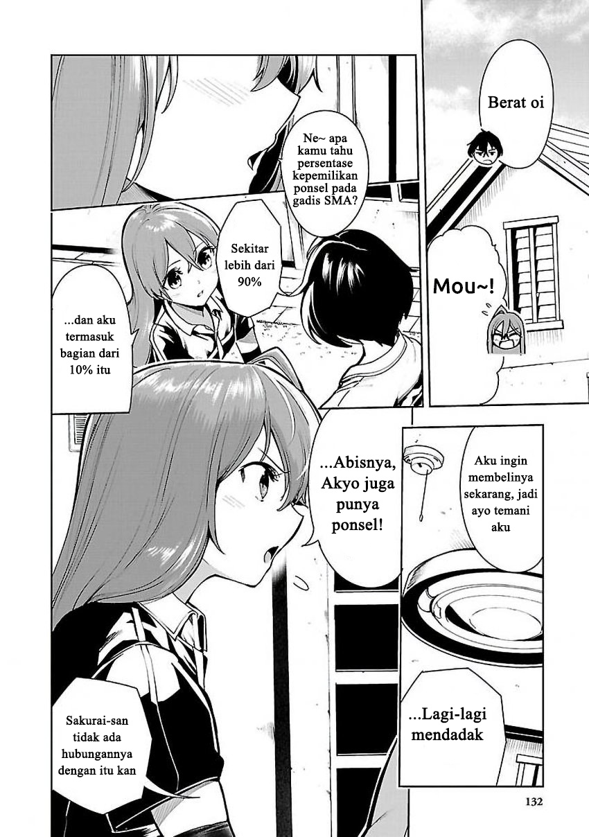 Saeki-san to, Hitotsu Yane no Shita: I’ll Have Sherbet! Chapter 5 Gambar 14