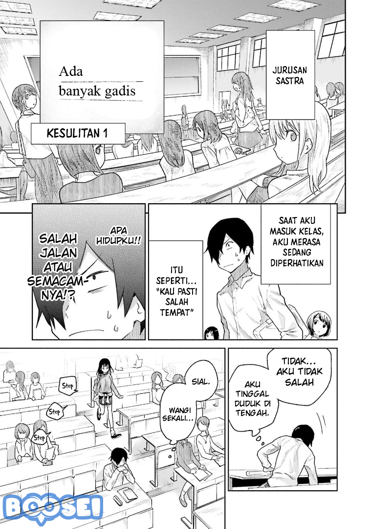 Enami-kun wa Ikiru no ga tsurai Chapter 1 Gambar 9