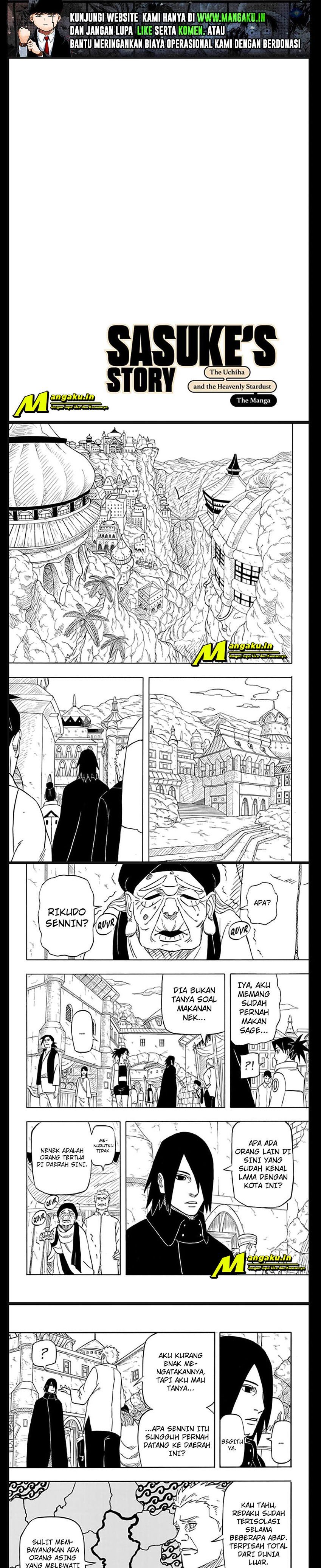 Baca Manga Naruto Sasuke’s Story The Uchiha And The Heavenly Stardust Chapter 1.1 Gambar 2
