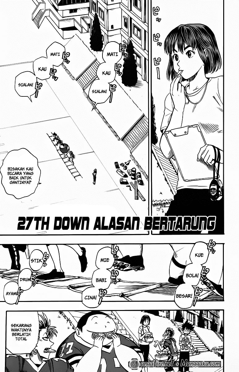 Baca Manga Eyeshield 21 Chapter 27 Gambar 2