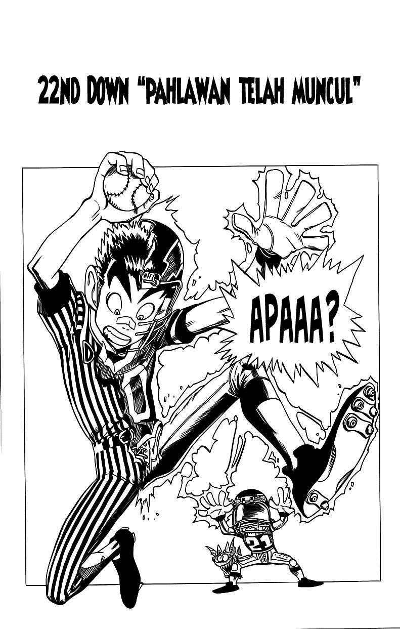 Baca Manga Eyeshield 21 Chapter 22 Gambar 2