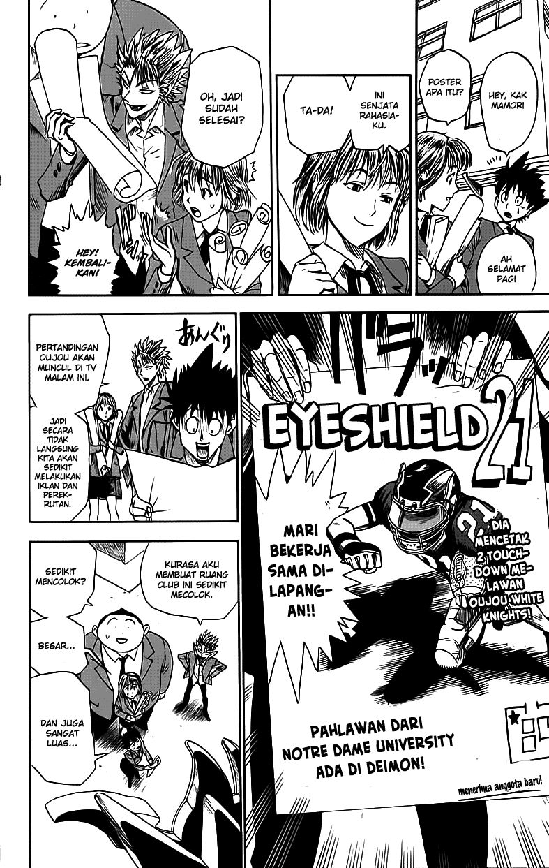 Eyeshield 21 Chapter 21 Gambar 14