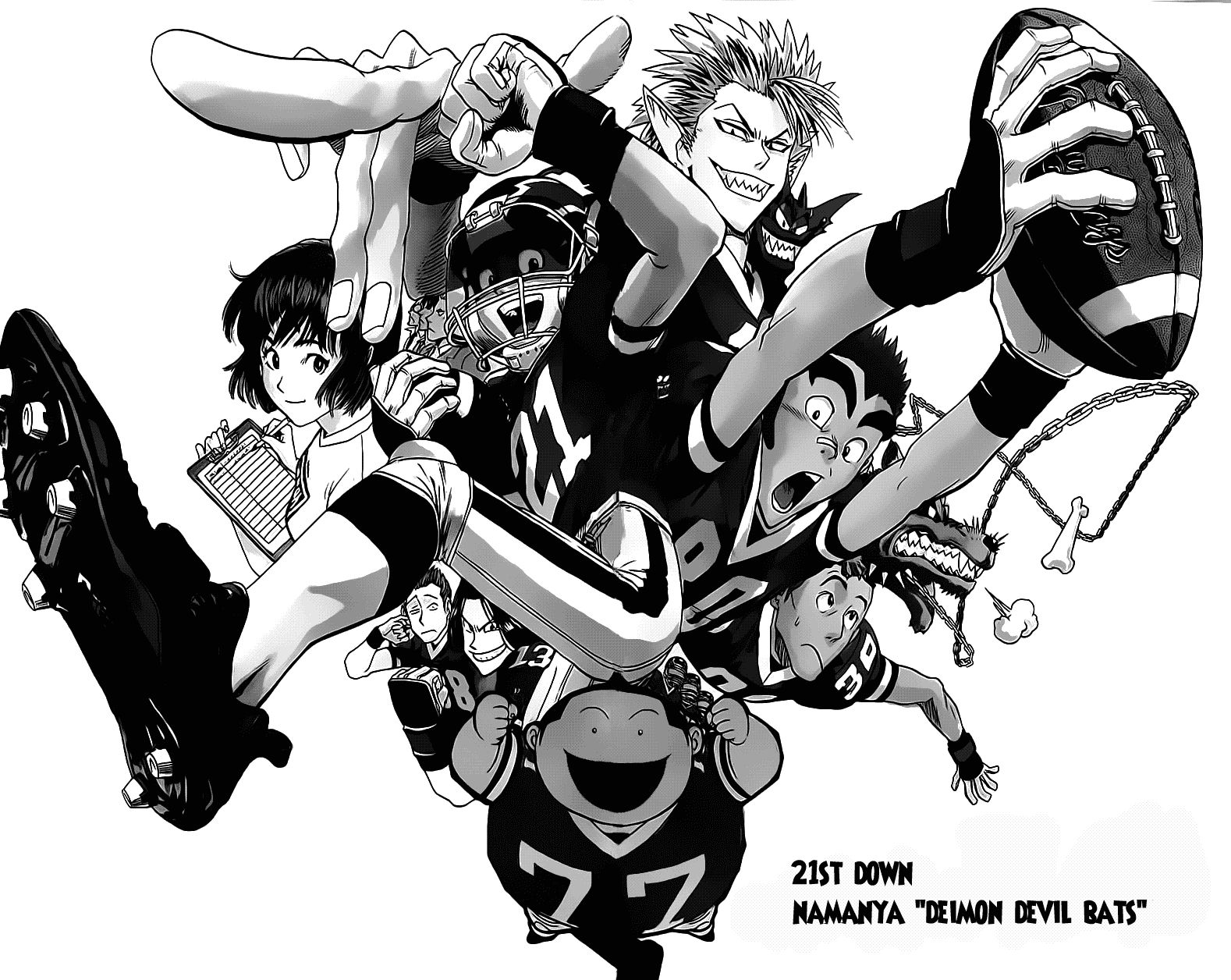 Eyeshield 21 Chapter 21 Gambar 3