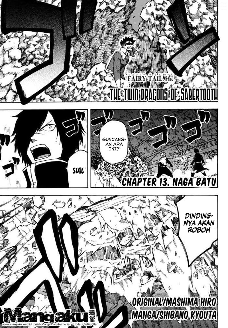 Baca Komik Fairy Tail Gaiden – Twin Dragons of Sabertooth Chapter 13 Gambar 1