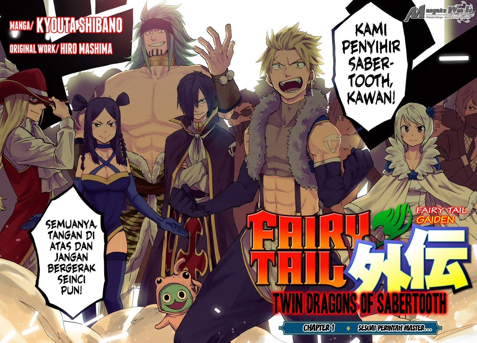 Baca Manga Fairy Tail Gaiden – Twin Dragons of Sabertooth Chapter 1 Gambar 2