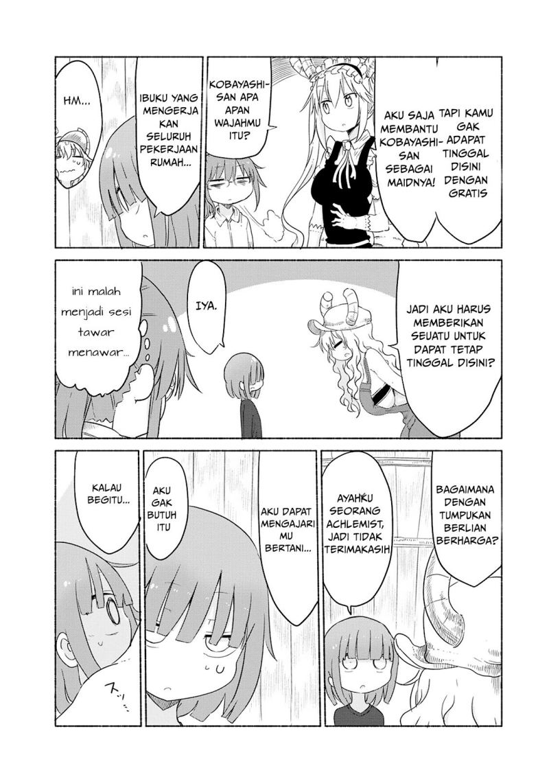 Kobayashi-san Chi no Maid Dragon Chapter 27 Gambar 11