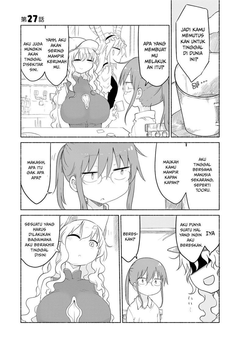 Baca Manga Kobayashi-san Chi no Maid Dragon Chapter 27 Gambar 2